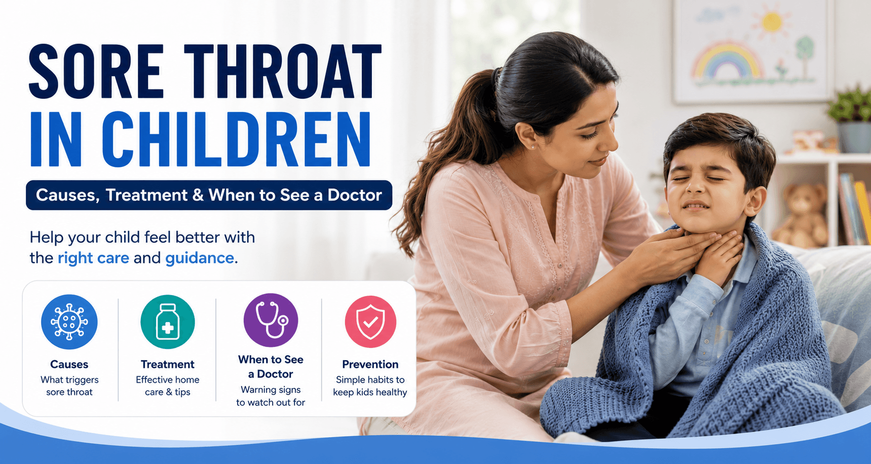 Sore Throat in Children: Causes & Treatment