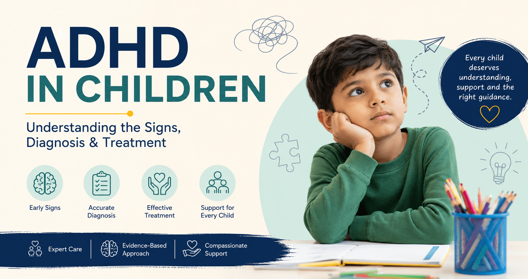 ADHD in Children: Symptoms, Diagnosis & Treatment Guide
